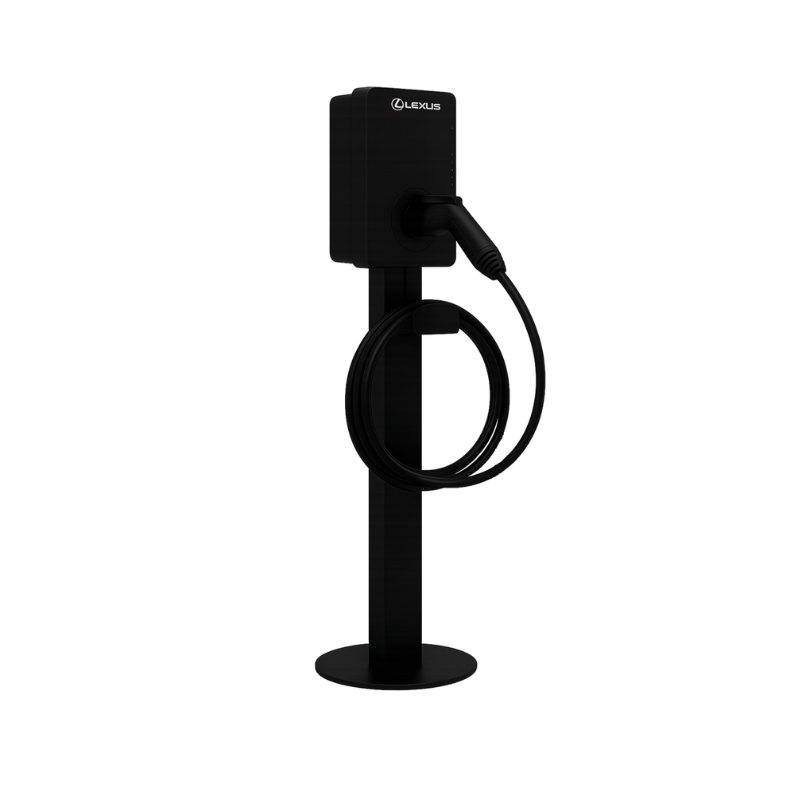 Lexus Dealer Exclusive Showroom Display Only AC Charger (No Power) + Pedestal Bundle Package