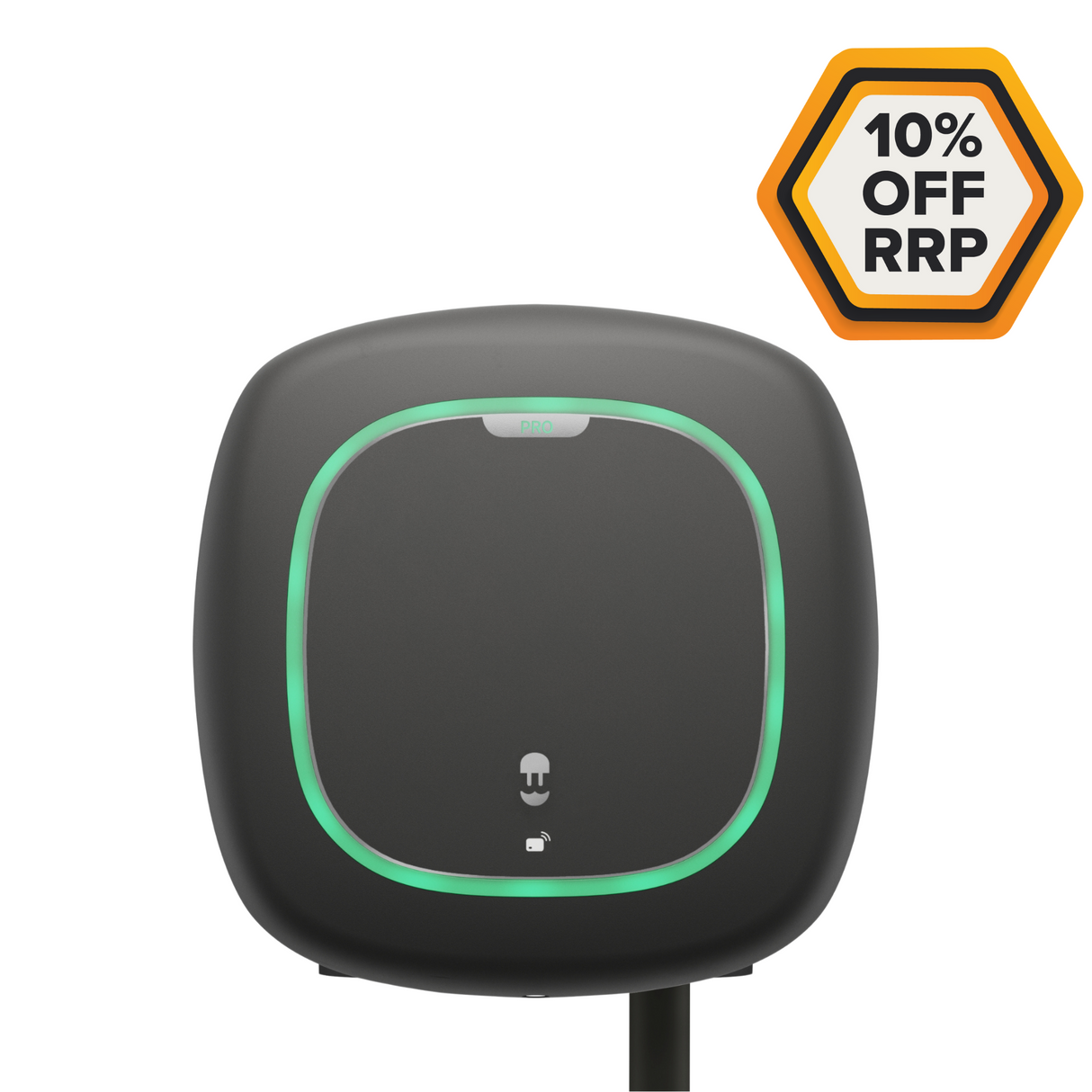 -10% off RRP | Wallbox Pulsar Pro AC | 22kW | Tethered 7m | Black | SALE