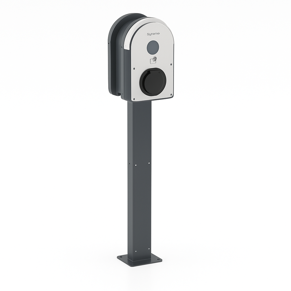 Schneider EVlink Pro AC | Dual Pedestal