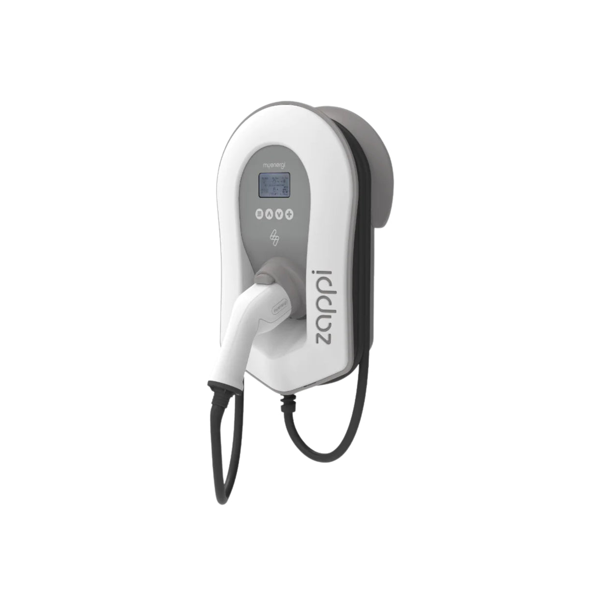 Zappi AC | 22kW | Tethered 6.5m | White | Solar EV Charger